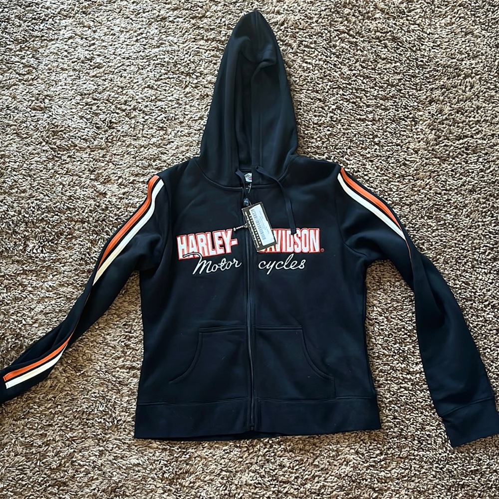 Women’s Brand New Harley Davidson zip up